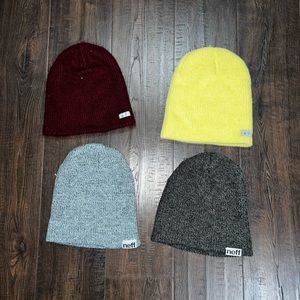 Set of 4 Neff Hats
